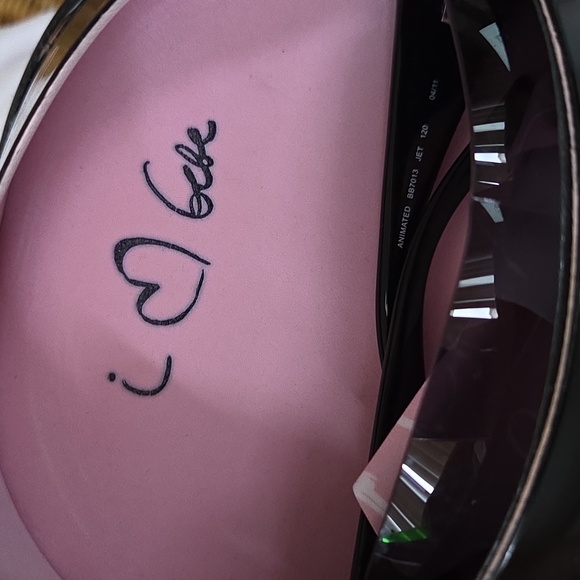 BEBE BB 7013 ANIMATED JET 11/10 BLACK GRADIENT AUTHENTIC SUNGLASSES - Picture 4 of 11